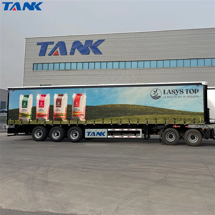 Curtain Side Semi Trailer