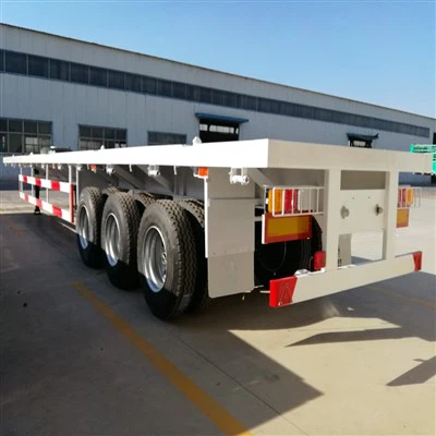 באיכות טובה 3 סרן שטוח חצי קרוואן למכירה